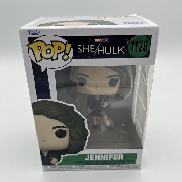 FUNKO POP! MARVEL: She-Hulk - Jennifer #1128 Vinyl Figure Disney+ New In Box - Picture 1 of 8